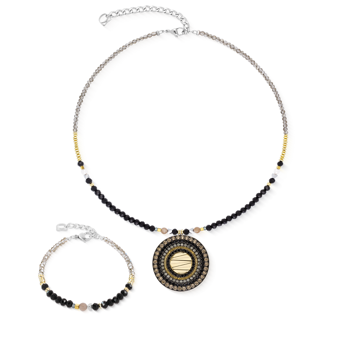 Bracelet Amulet Modern Future Gold-Black