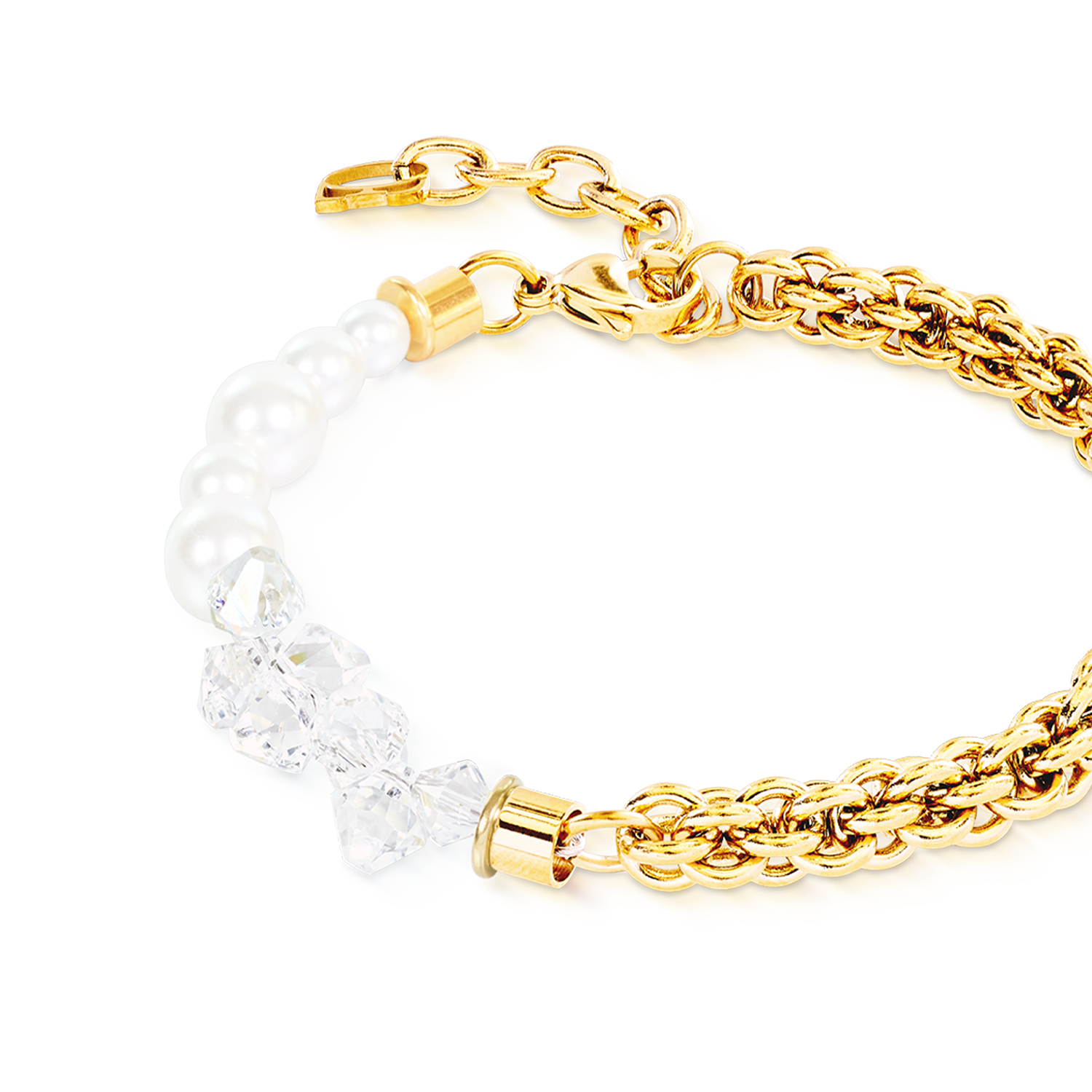 Bracelet Dancing Crystals Fusion Gold