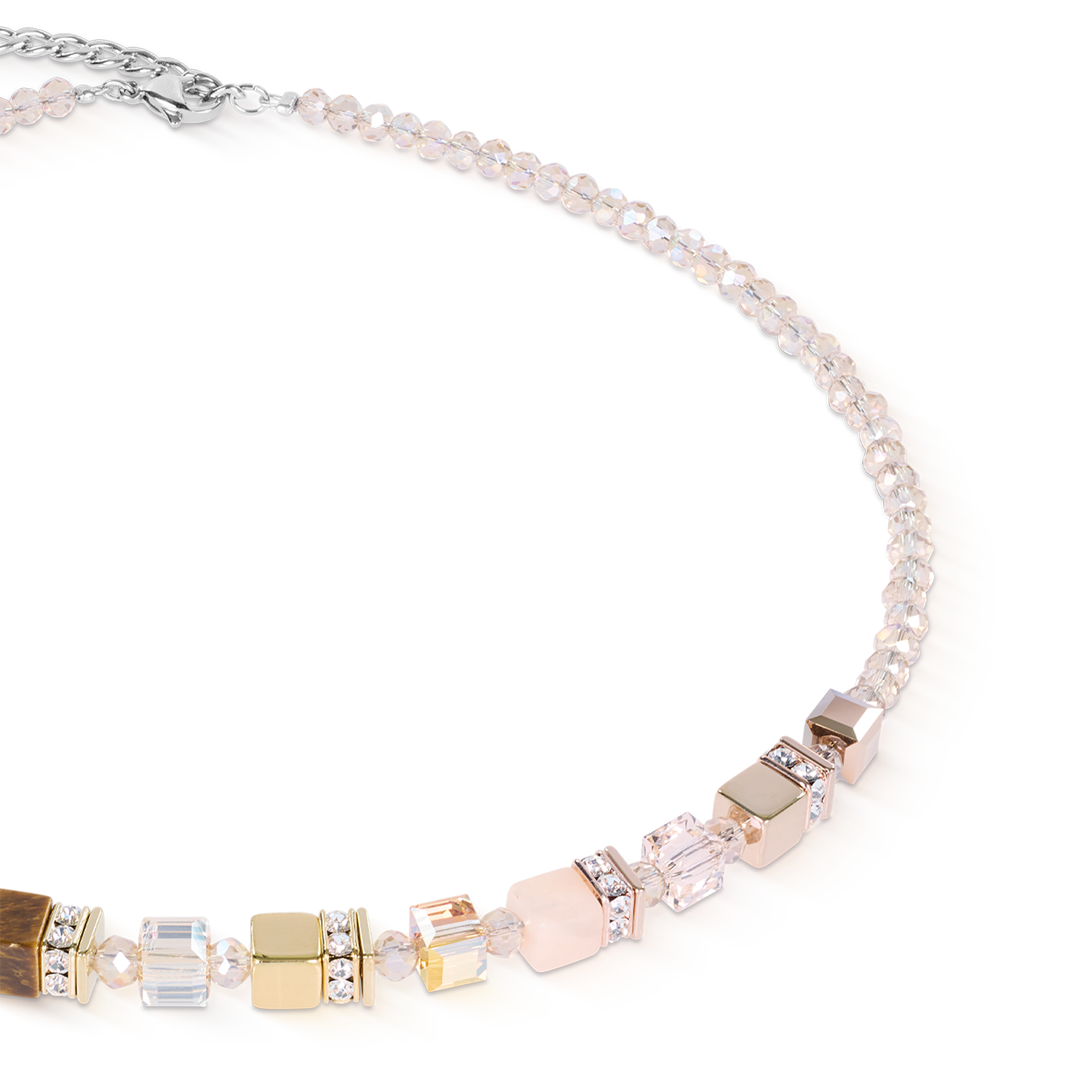 GeoCUBE® Precious Nature Necklace Tricolor Sand