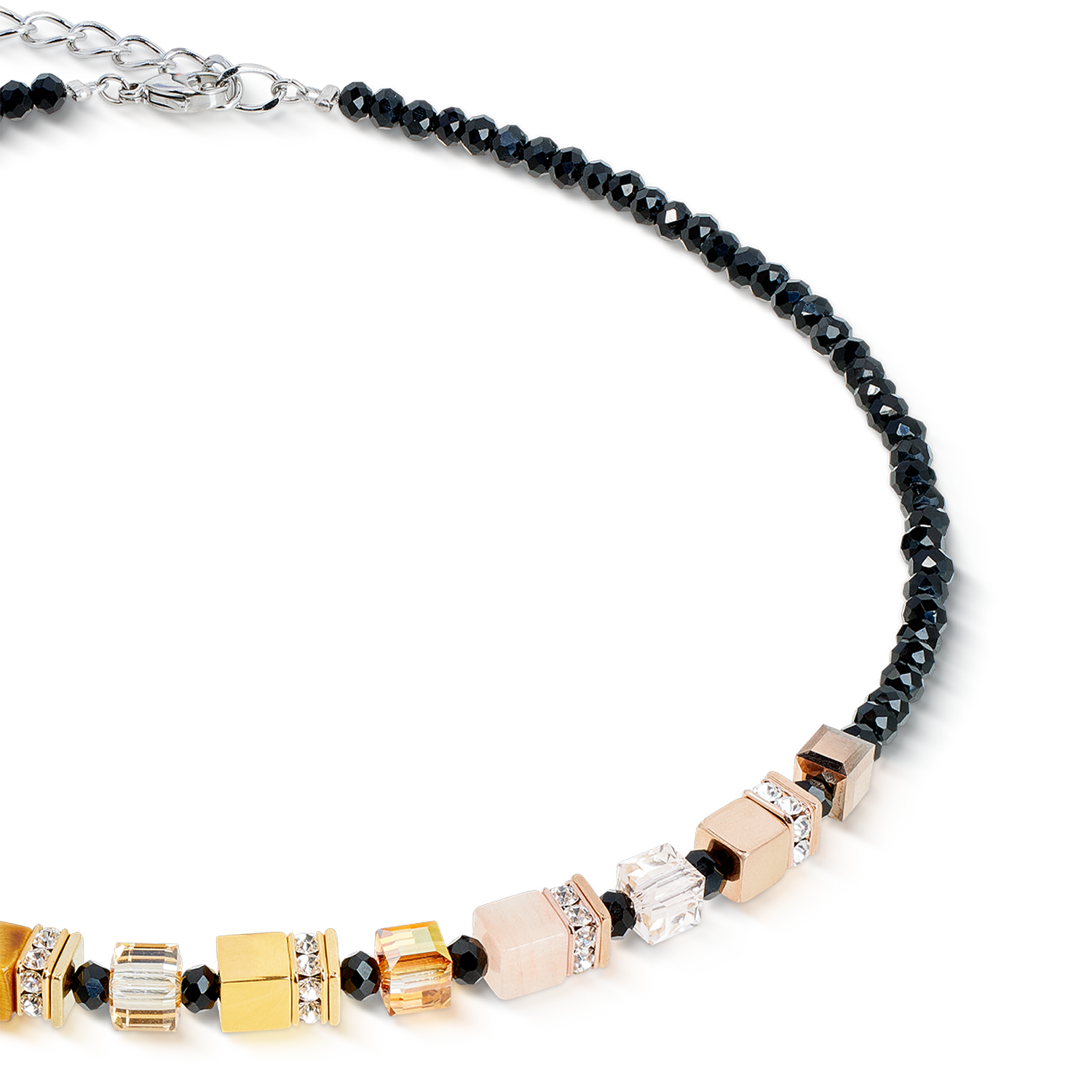 GeoCUBE® Precious Nature necklace tricolour