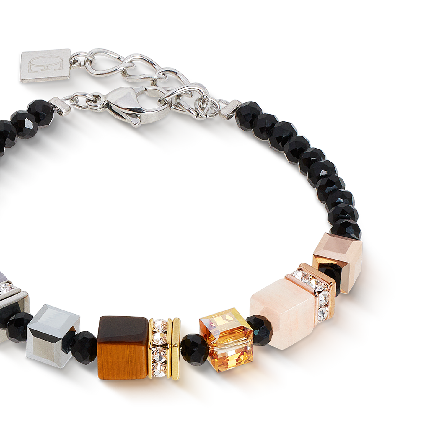 GeoCUBE® Precious Nature bracelet tricolour