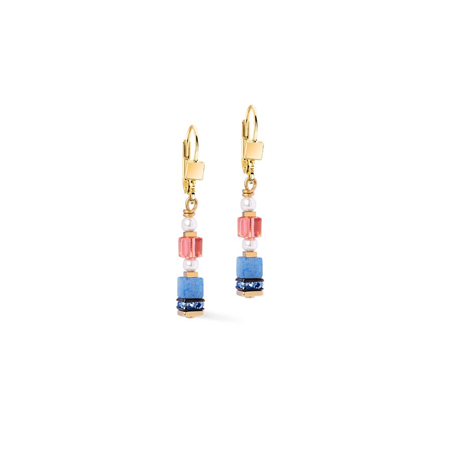 Earrings Sparkling Princess Spikes gold-multicolour