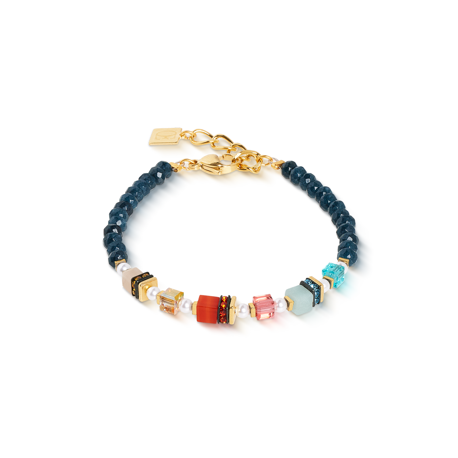 Bracelet Sparkling Princess Spikes gold-multicolour