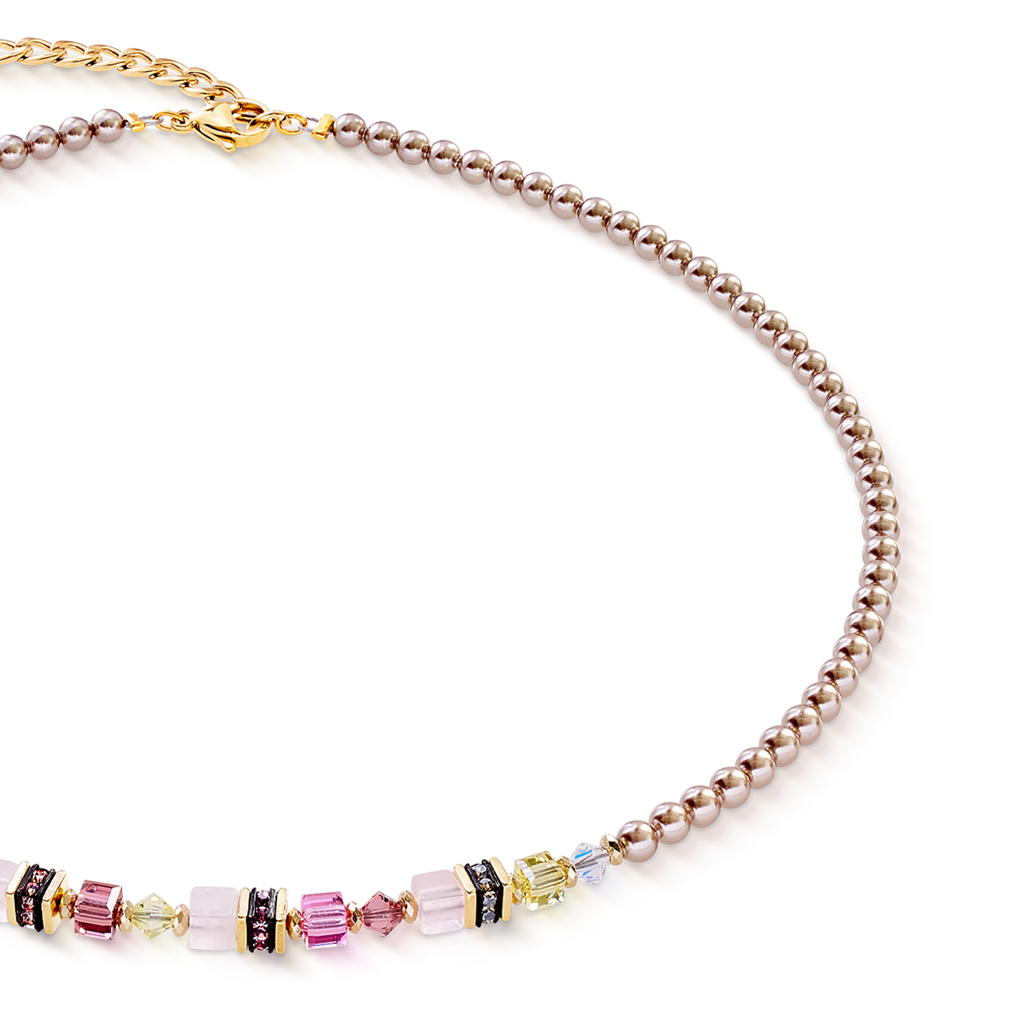Necklace Princess Rose Glow gold