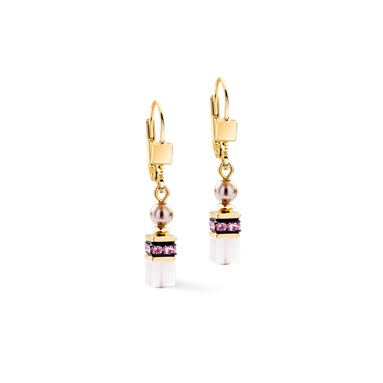 Earrings Princess Rose Glow gold