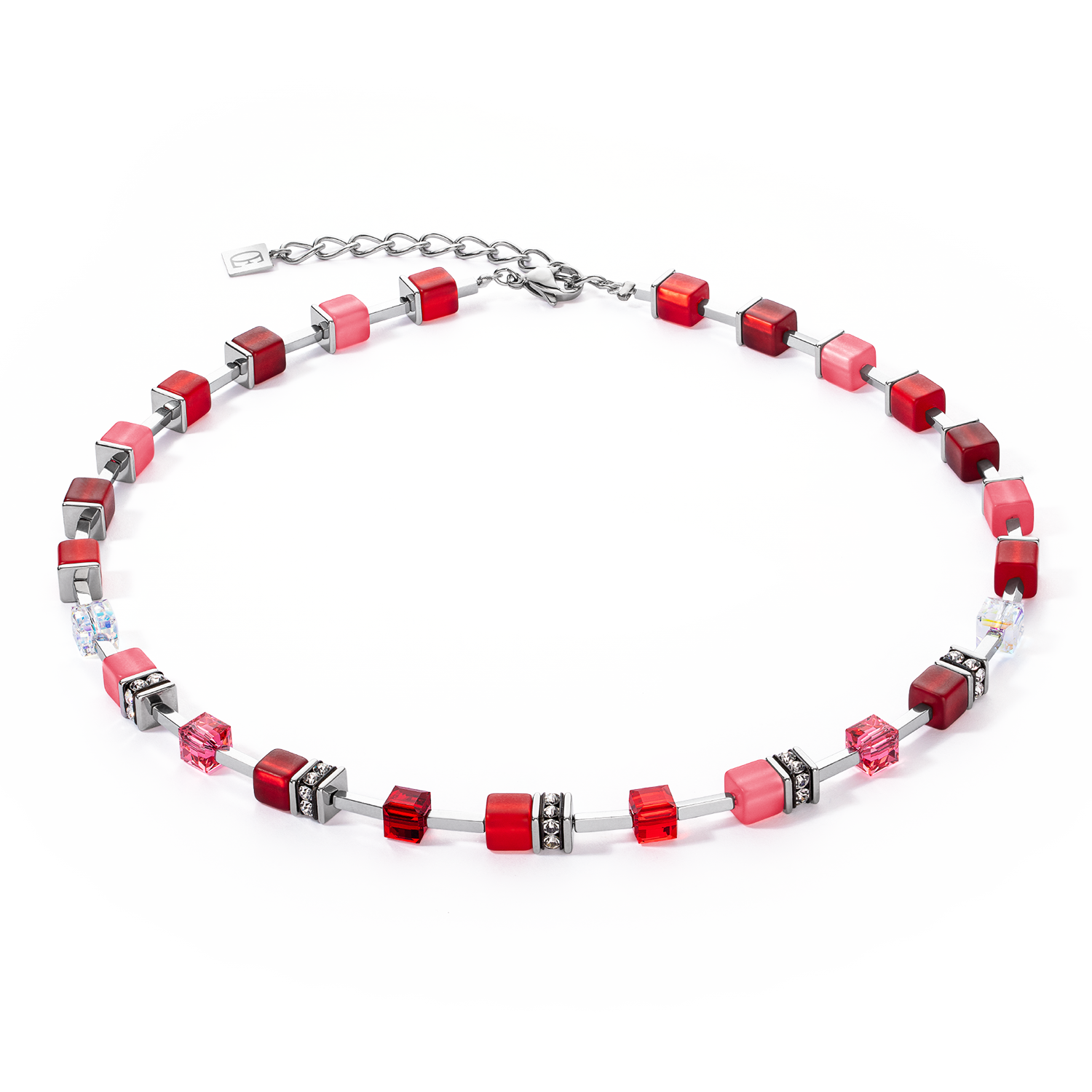 GeoCUBE® Iconic Pure Necklace Red