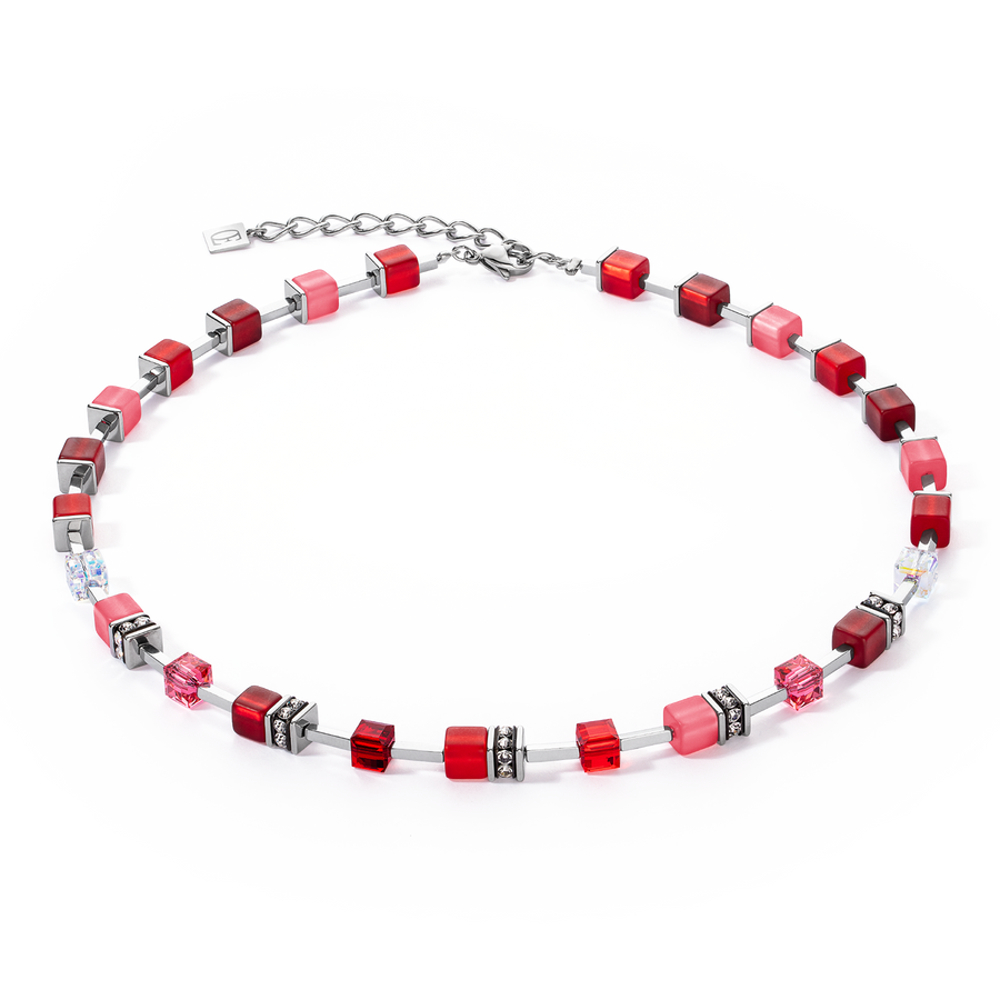 GeoCUBE® Iconic Pure Necklace Red