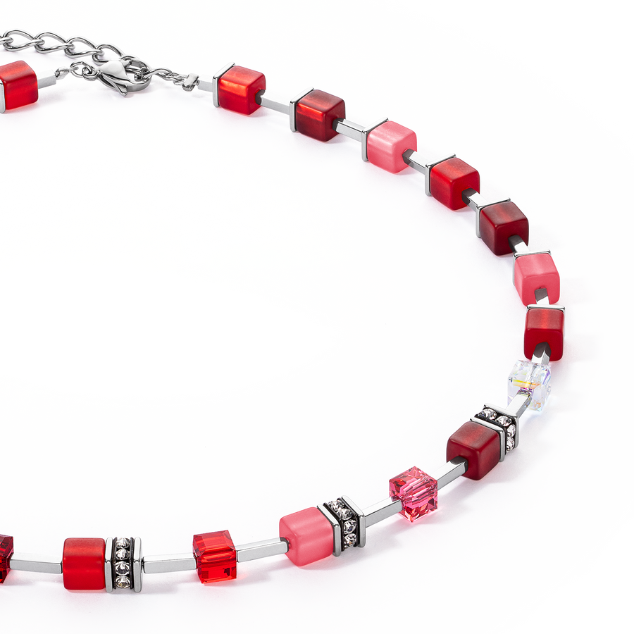 GeoCUBE® Iconic Pure Necklace Red