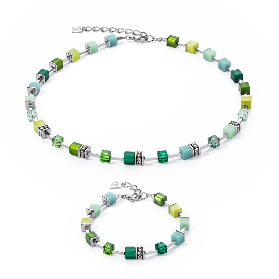 GeoCUBE® Iconic Pure Necklace Green