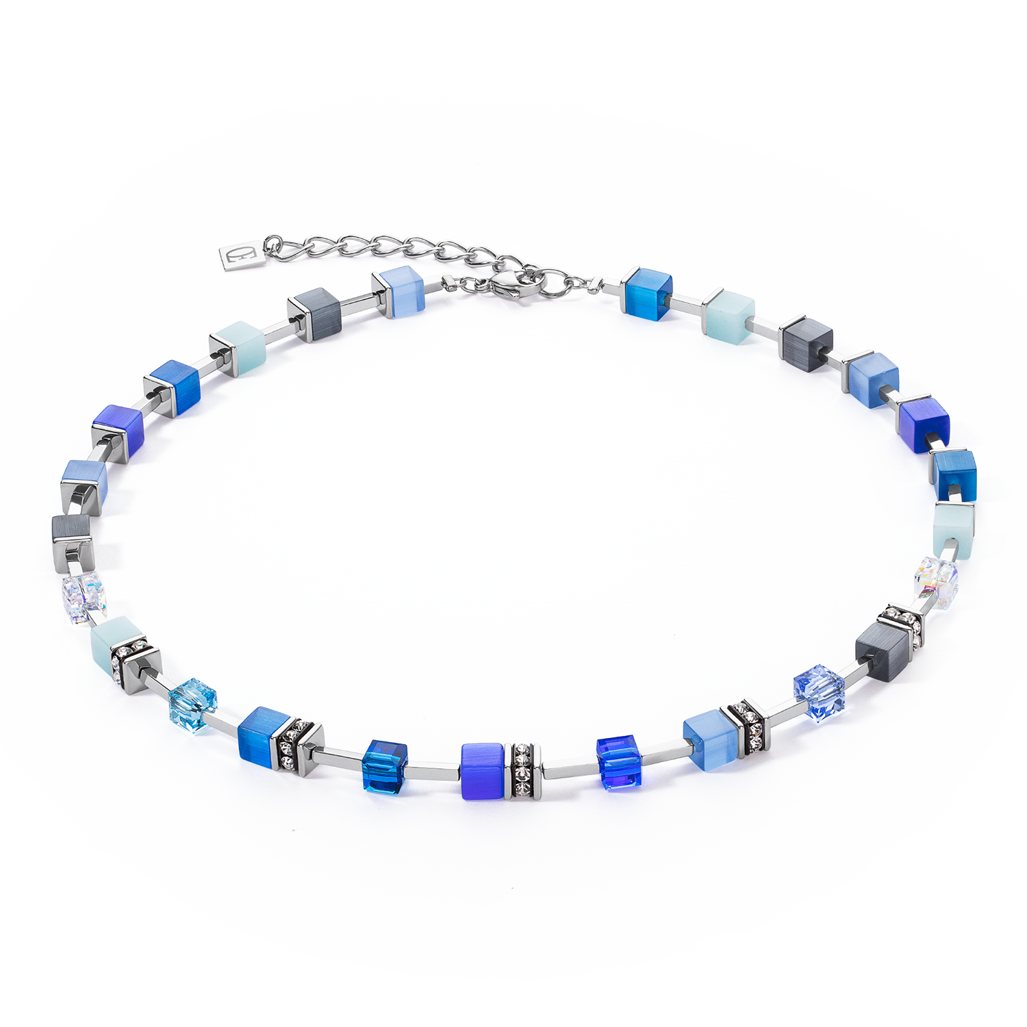 GeoCUBE® Iconic Pure Necklace Blue