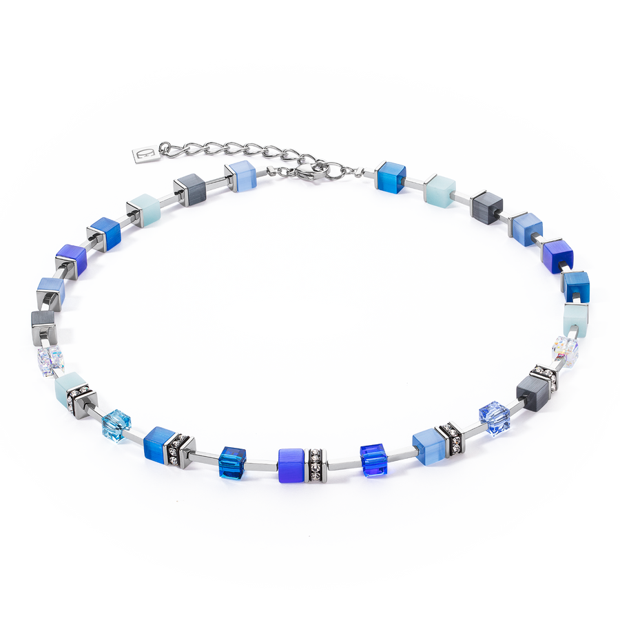 GeoCUBE® Iconic Pure Necklace Blue