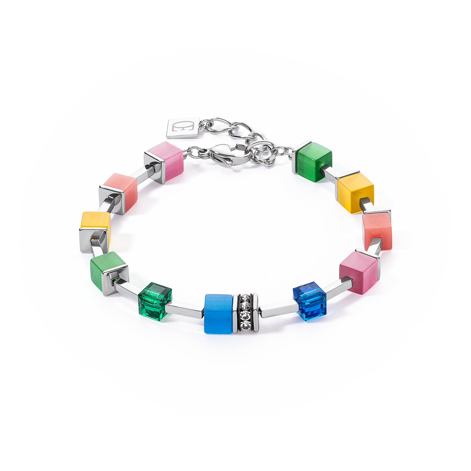 GeoCUBE® Iconic Pure Bracelet Rainbow