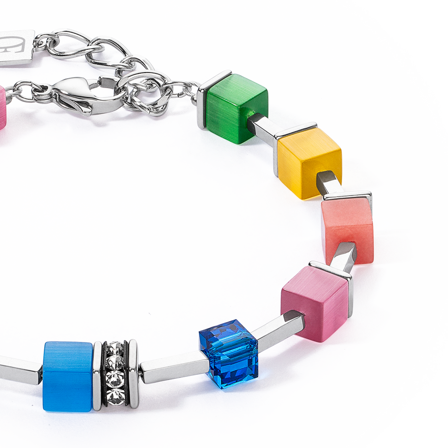 GeoCUBE® Iconic Pure Bracelet Rainbow