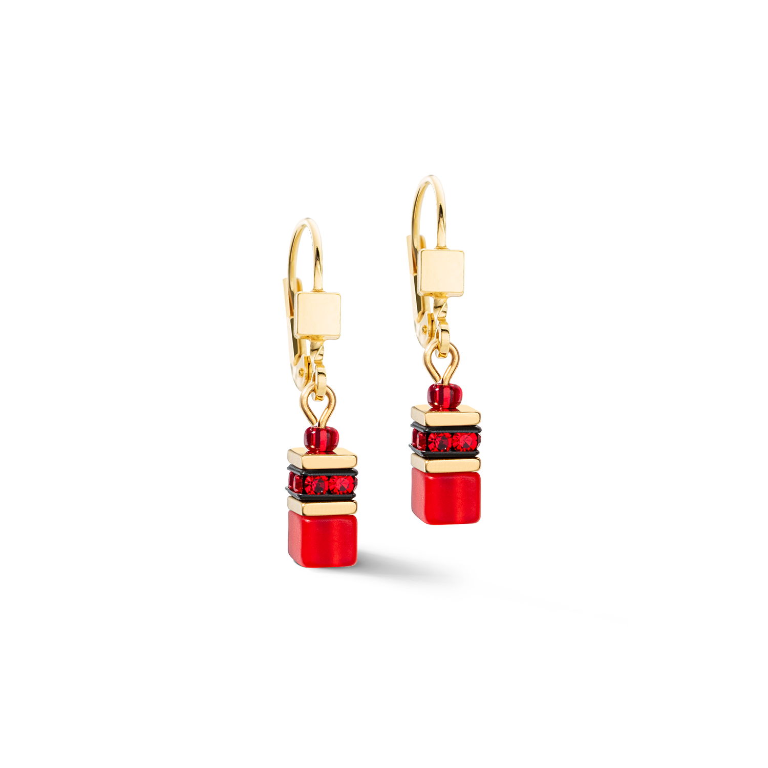 GeoCUBE® Iconic Lite Earrings Red