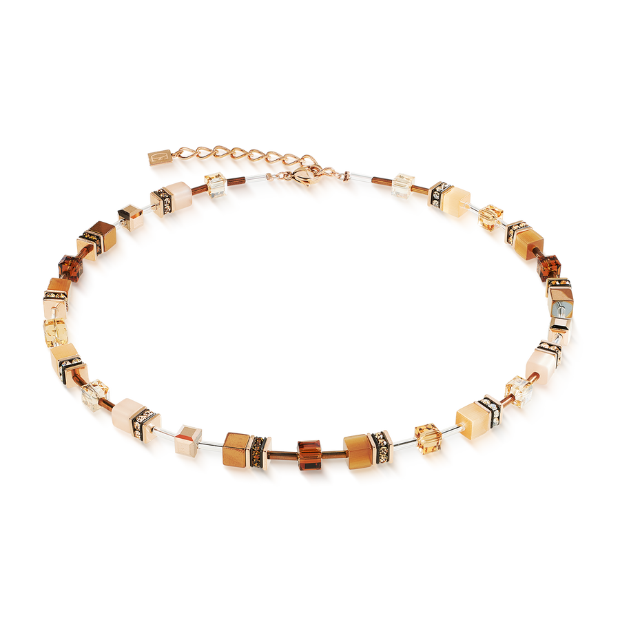GeoCUBE® Iconic Necklace Mocha Mousse