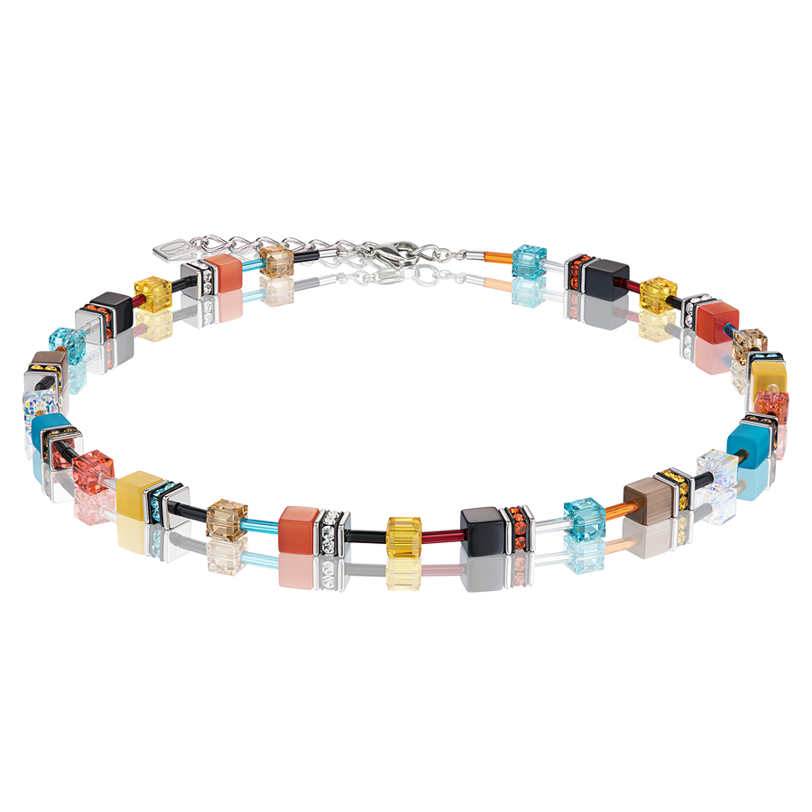 GeoCUBE® Necklace multicolour daylight fresh