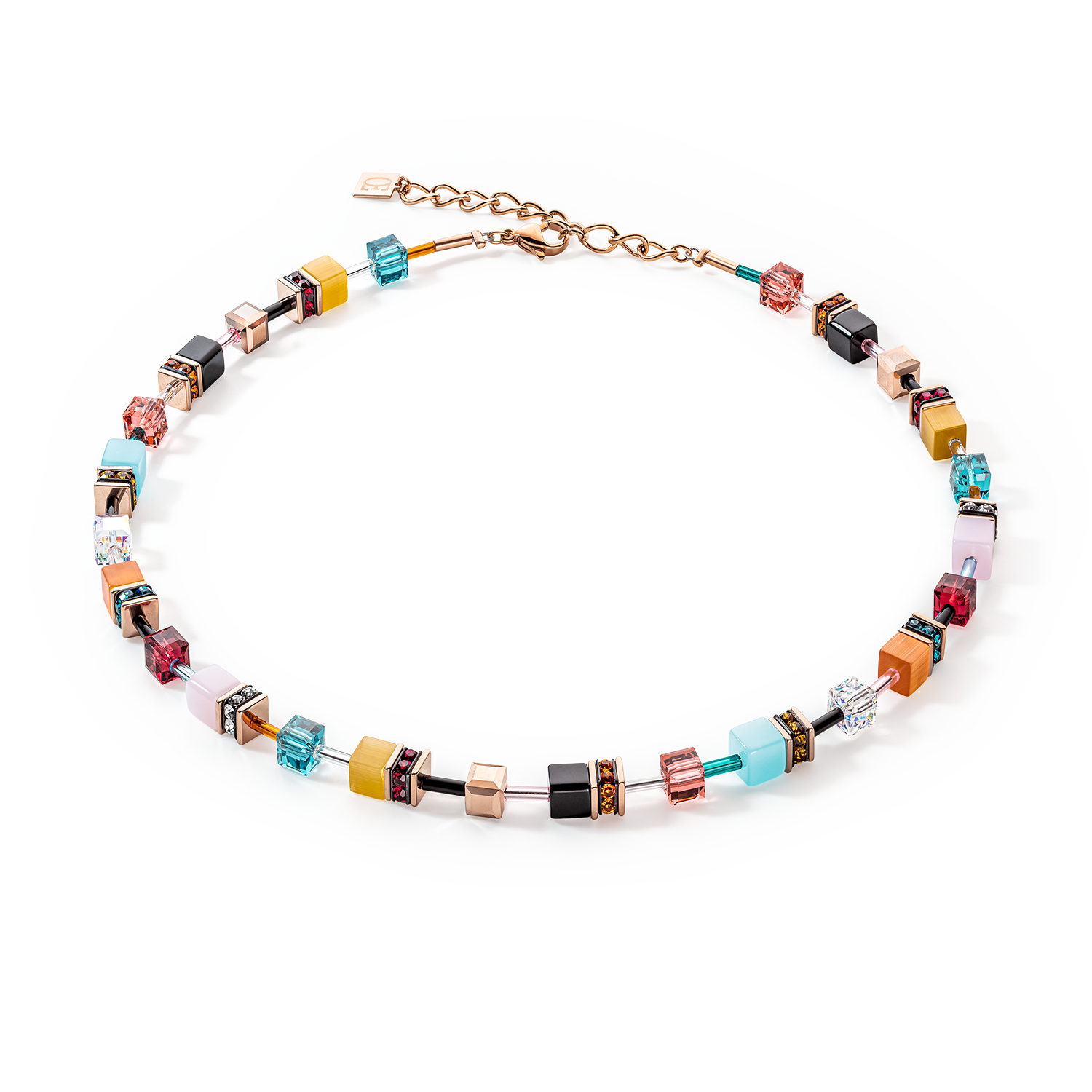 GeoCUBE® Iconic Multicolour Expressive necklace