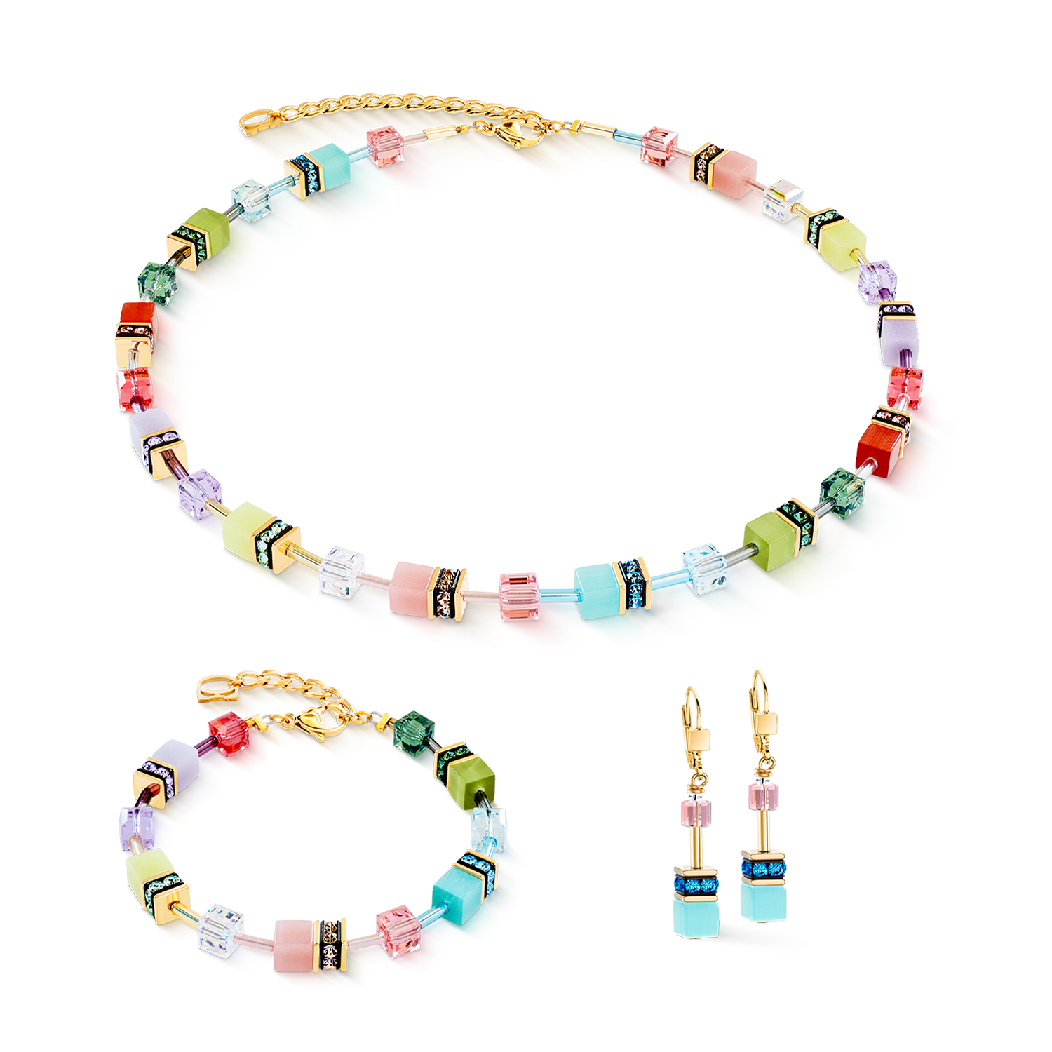 GeoCUBE® Iconic necklace Spicy Sweetness