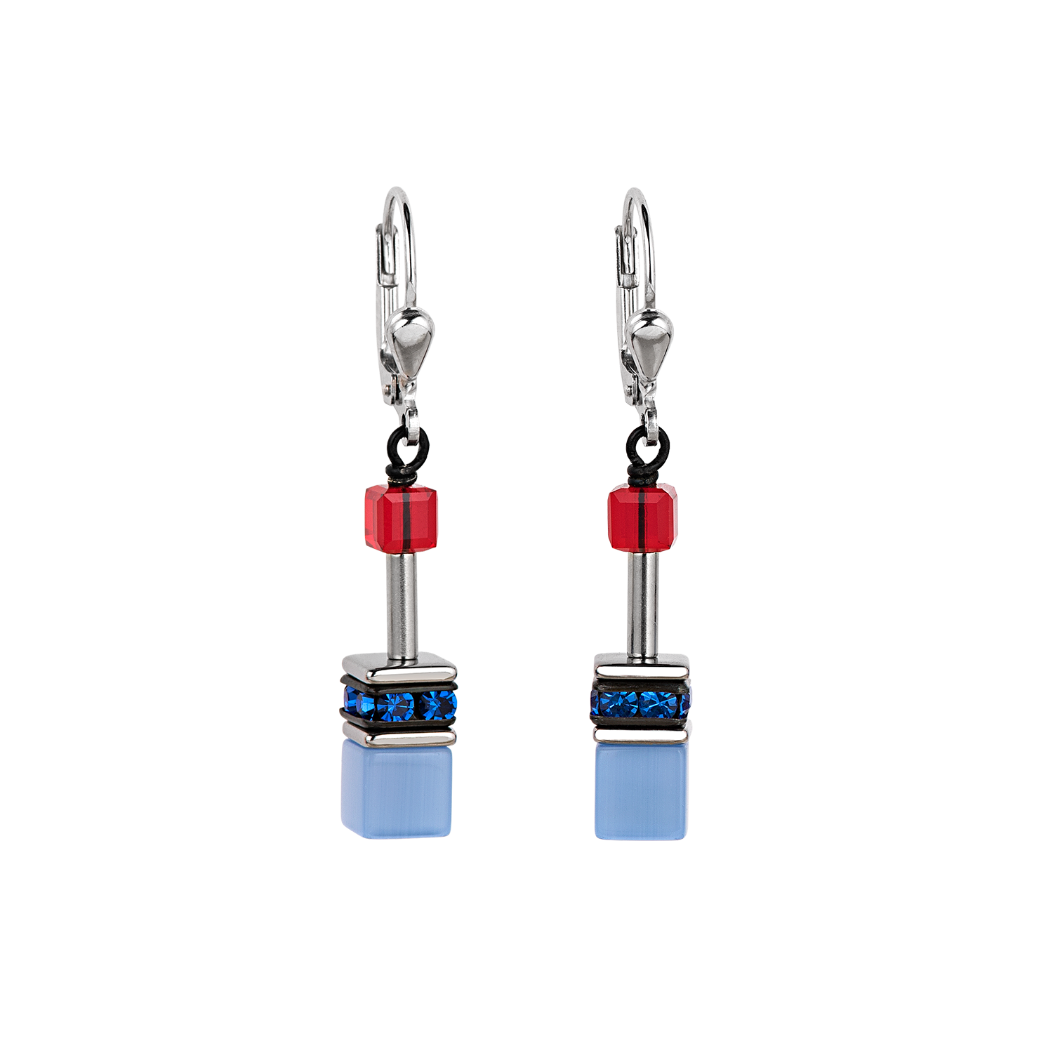 GeoCUBE® Earrings multicolour motion