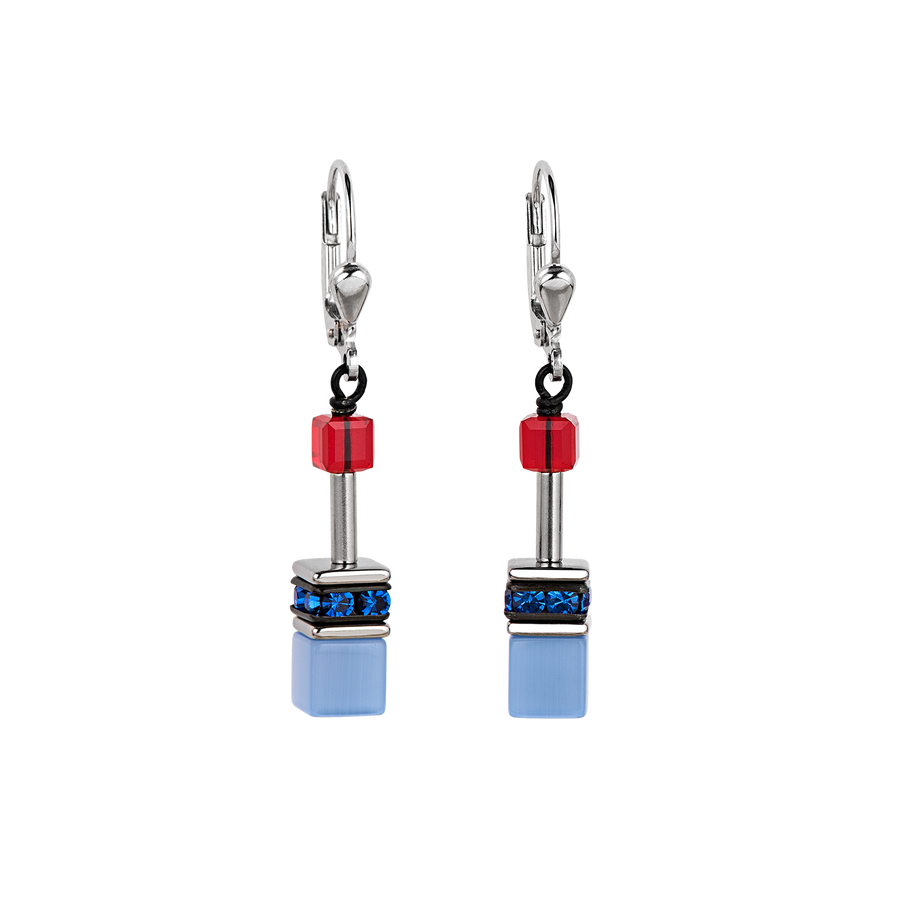 GeoCUBE® Earrings multicolour motion