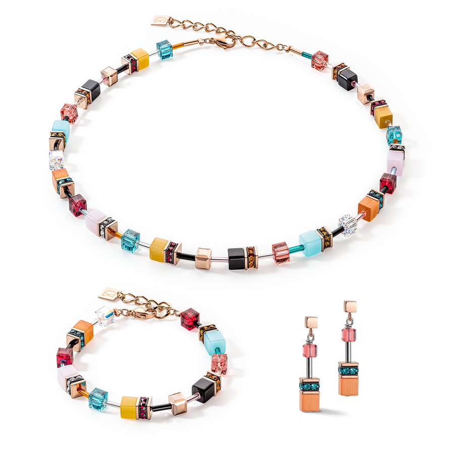 GeoCUBE® Iconic Multicolour Expressive earrings