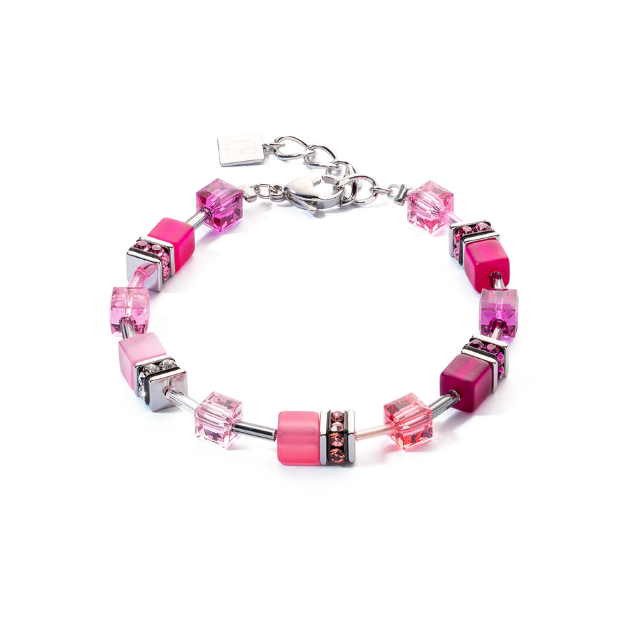 GeoCUBE® Iconic bracelet Viva Magenta