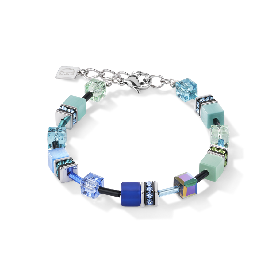 GeoCUBE® Bracelet blue-green
