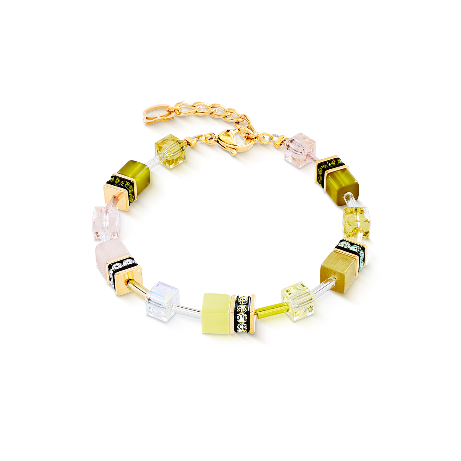 GeoCUBE® Iconic bracelet Olive Blossom