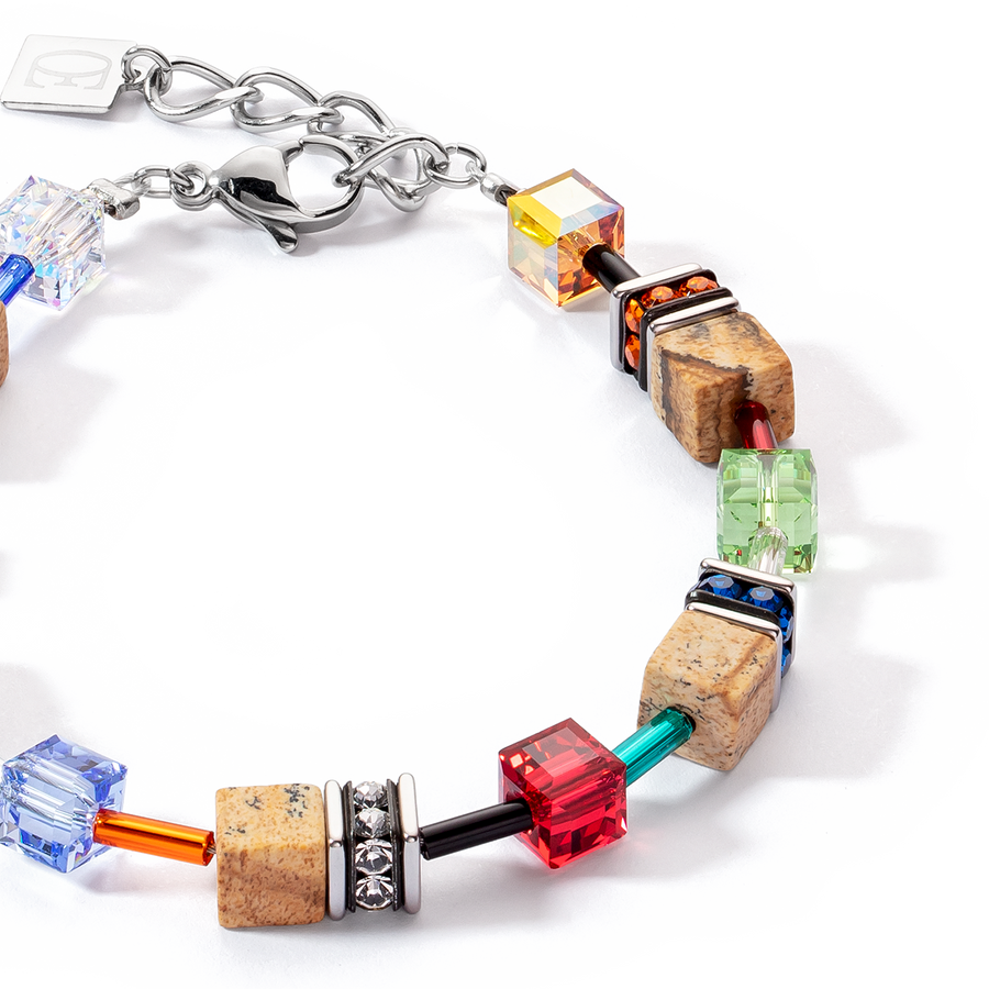 GeoCUBE® Iconic Nature bracelet multicolour brown