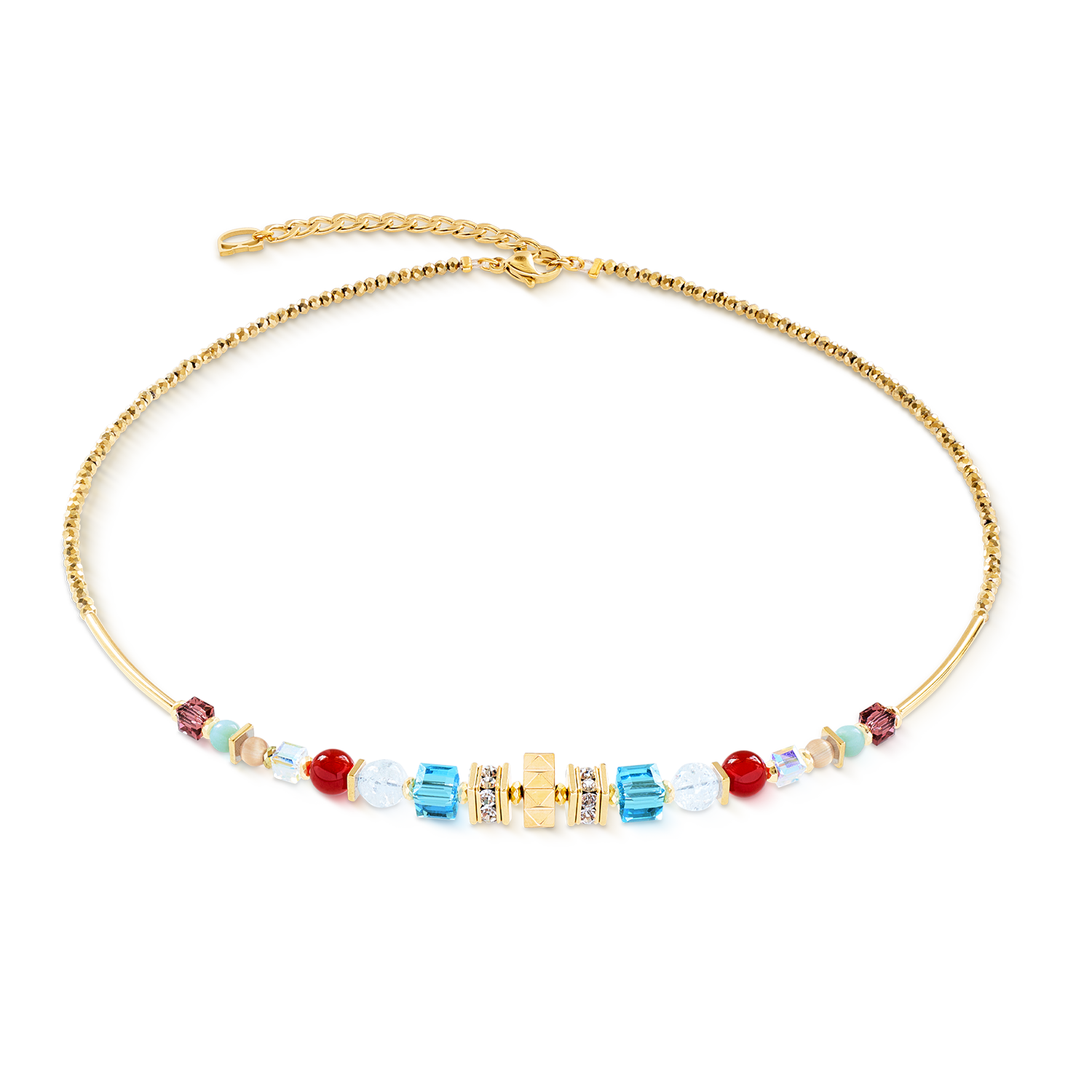 Necklace Shape Mix Nexus gold-multicolour