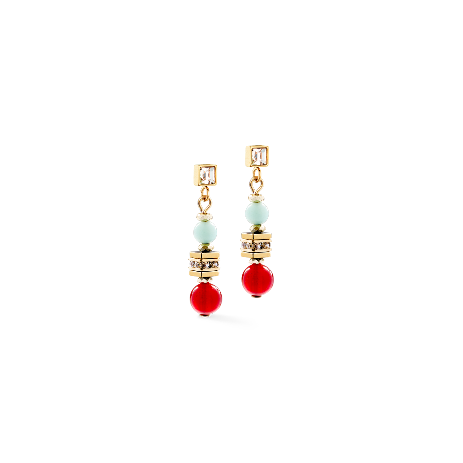 Earrings Shape Mix Nexus gold-multicolour