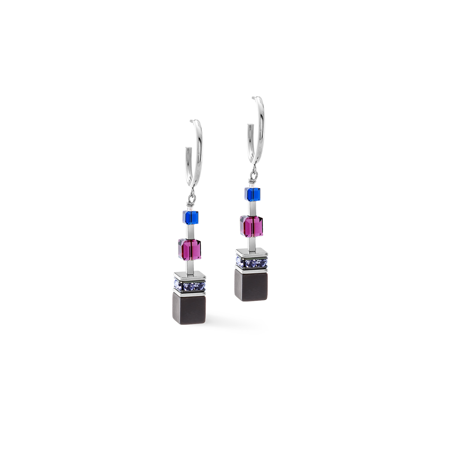 GeoCUBE® Precious Statement earring Blue Moon