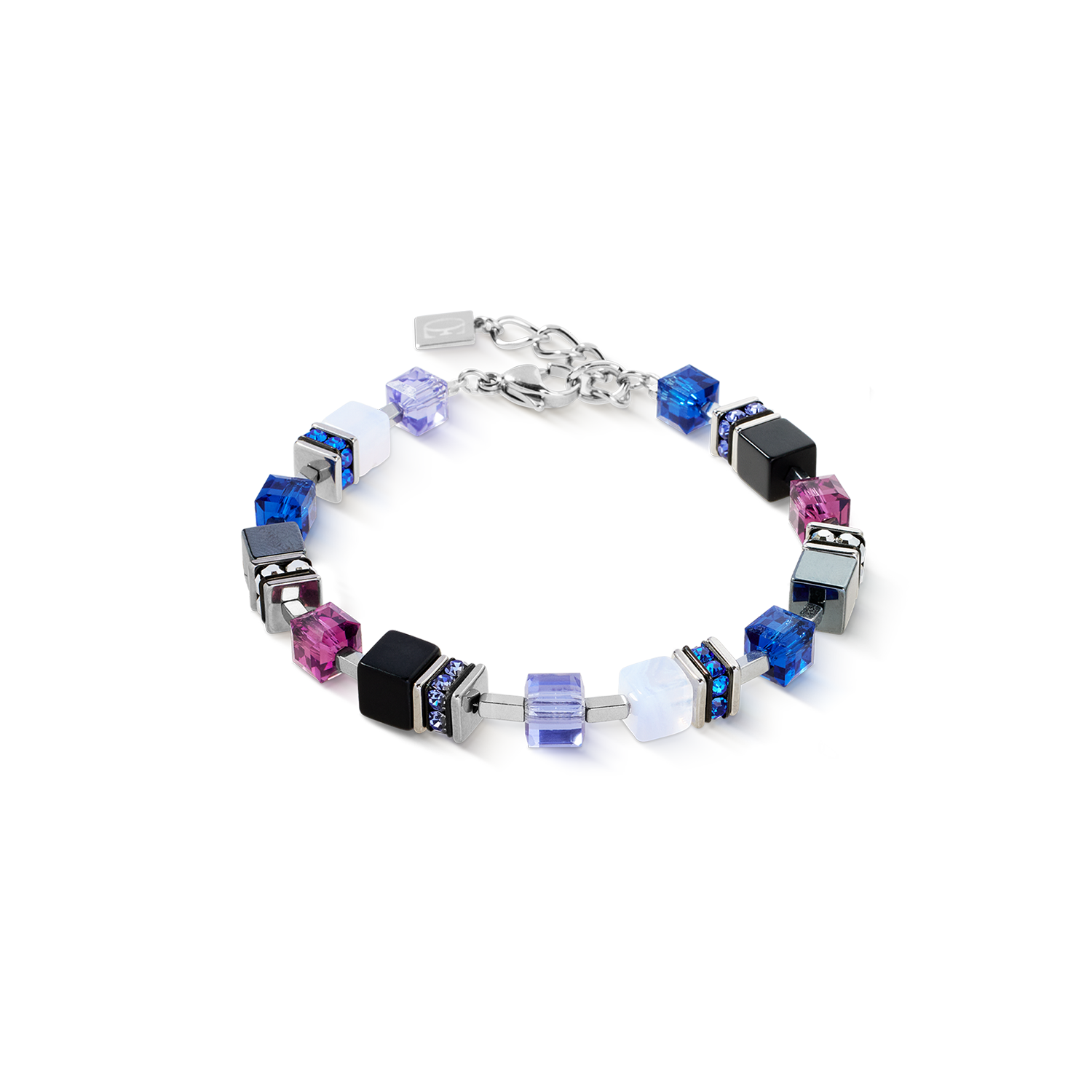 GeoCUBE® Precious Statement bracelet Blue Moon