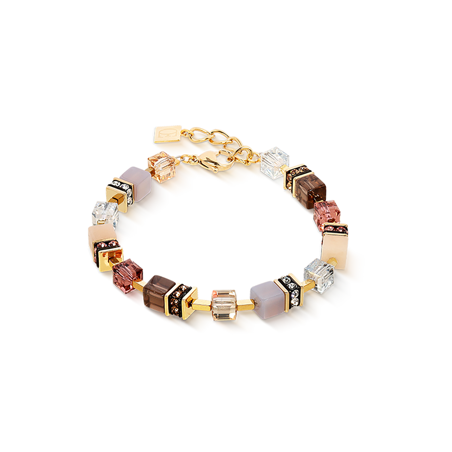 GeoCUBE® Iconic bracelet gold Blush