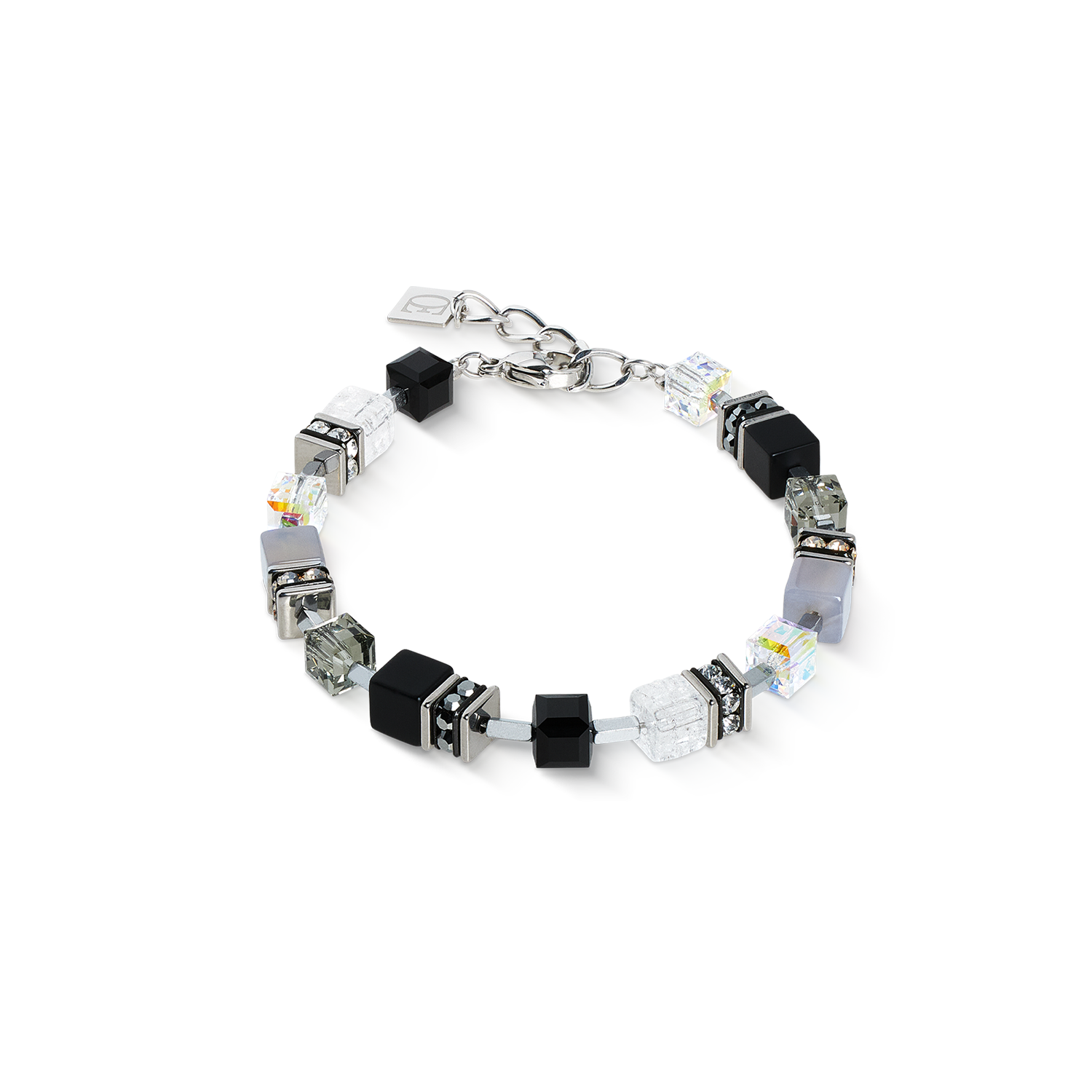 GeoCUBE® Precious Statement bracelet Crystal Shadow