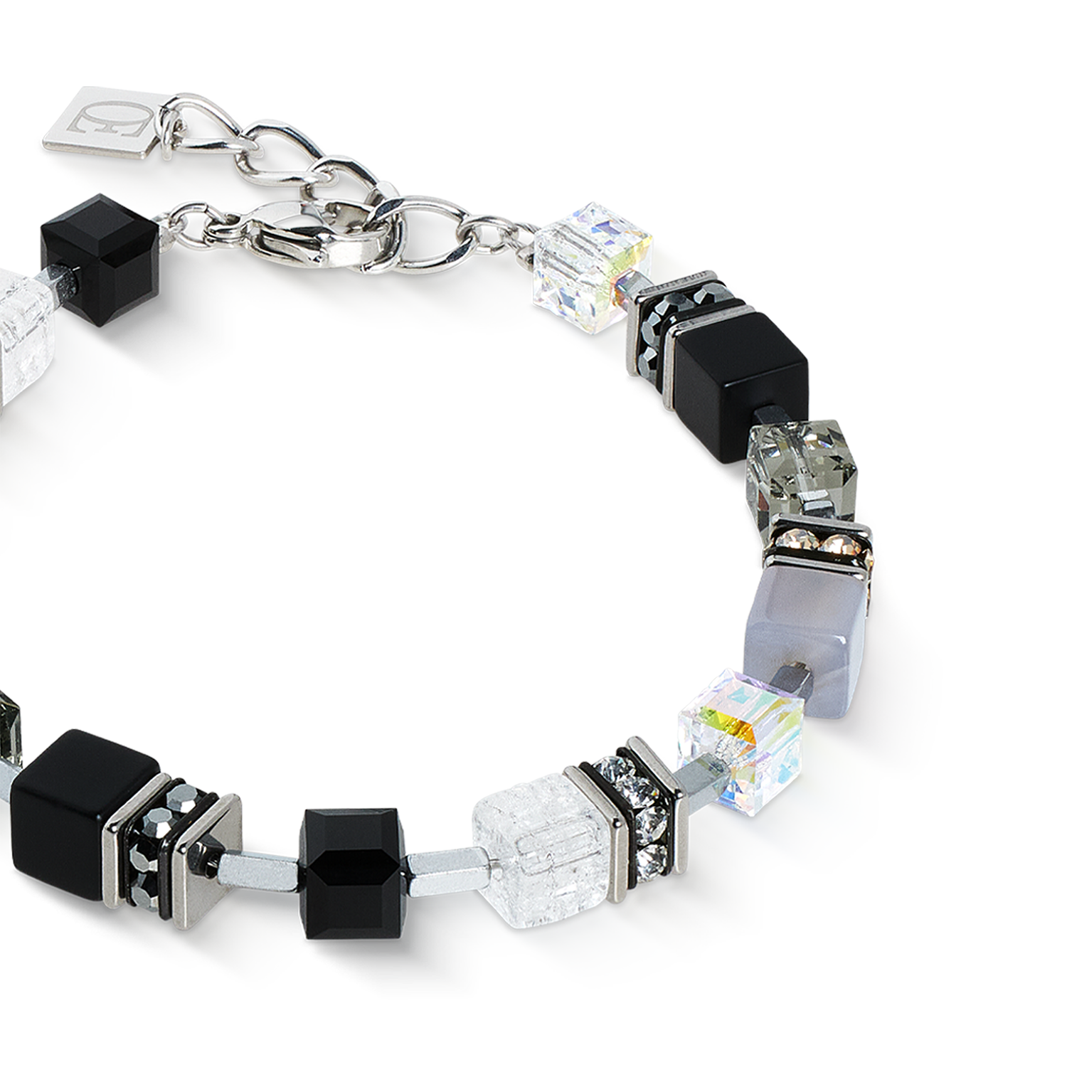 GeoCUBE® Precious Statement bracelet Crystal Shadow