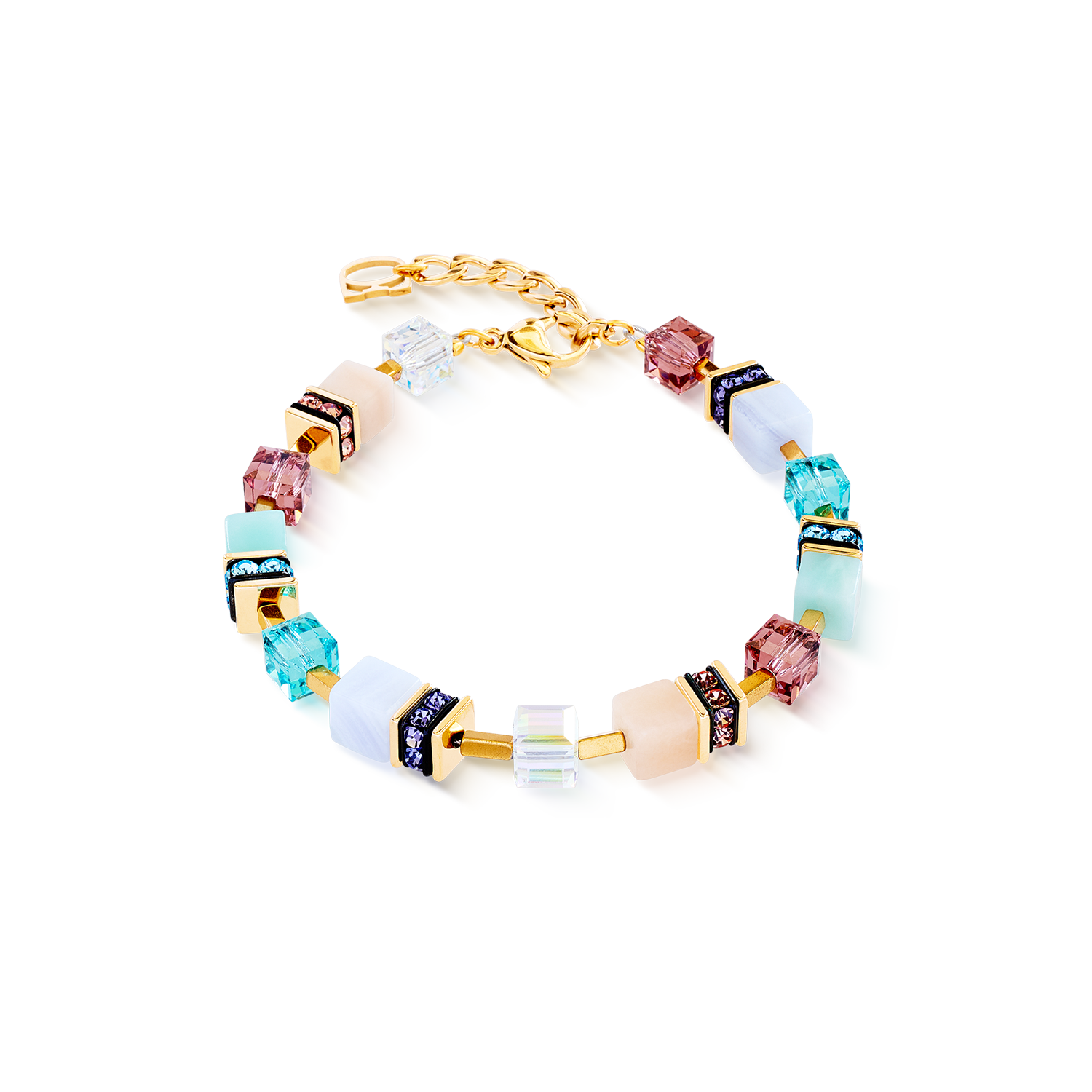 GeoCUBE® Precious Statement bracelet Art Nouveau
