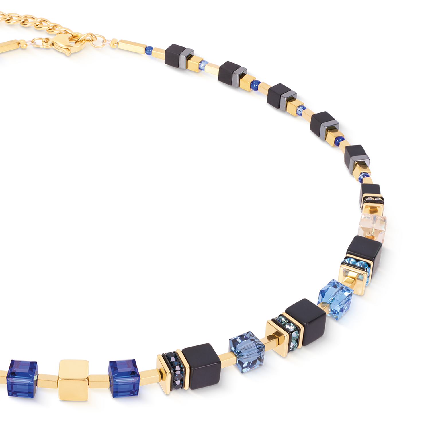 GeoCUBE® Precious Classic Necklace Midnight Blue