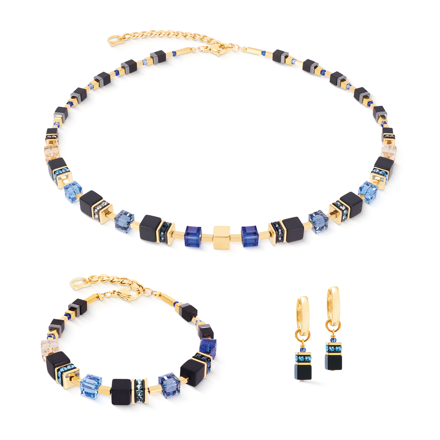 GeoCUBE® Precious Classic Bracelet Midnight Blue