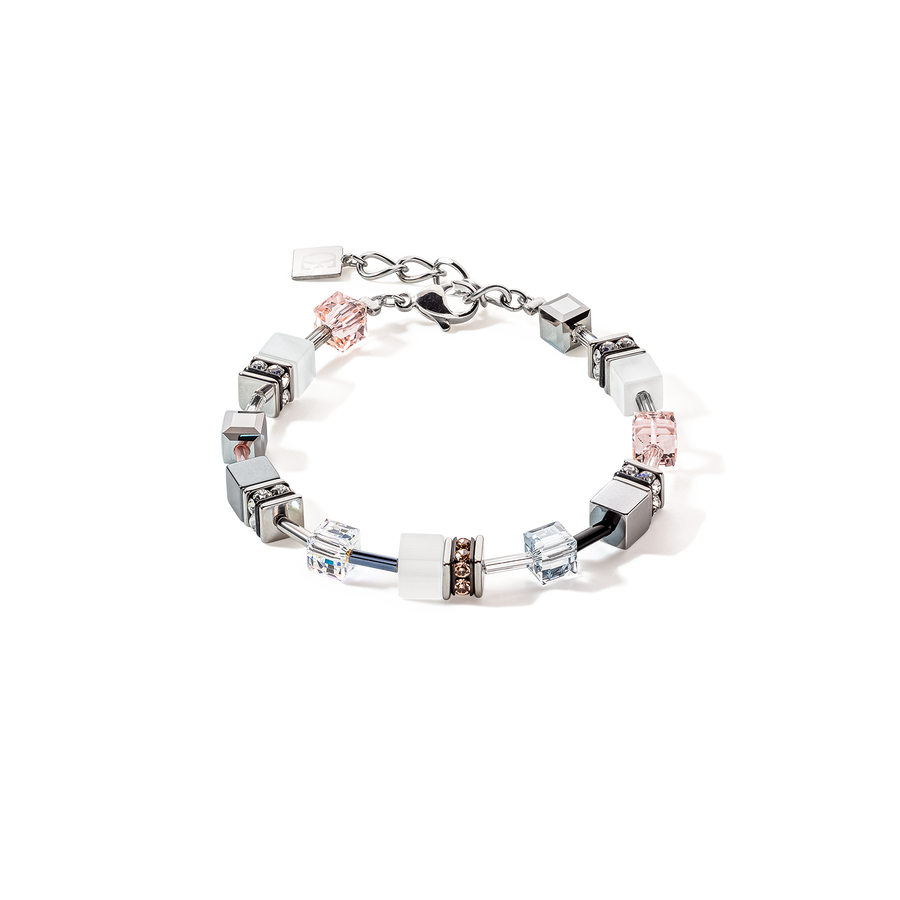 GeoCUBE® Iconic Monochrome bracelet peach