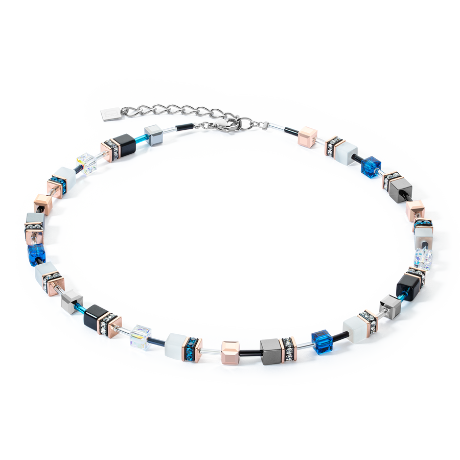 GeoCUBE® Iconic necklace Capri Blue