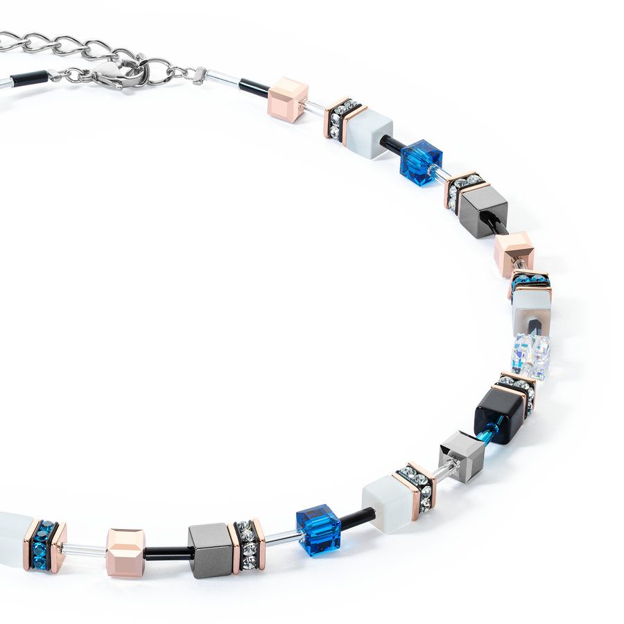 GeoCUBE® Iconic necklace Capri Blue