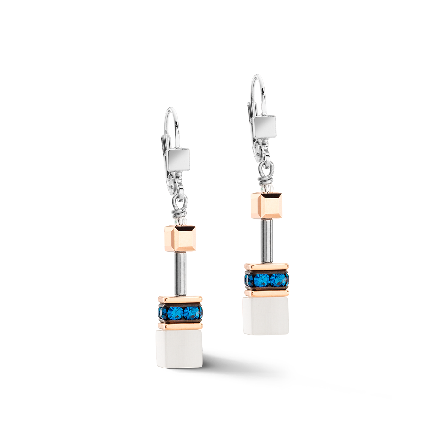 GeoCUBE® Iconic earrings Capri Blue