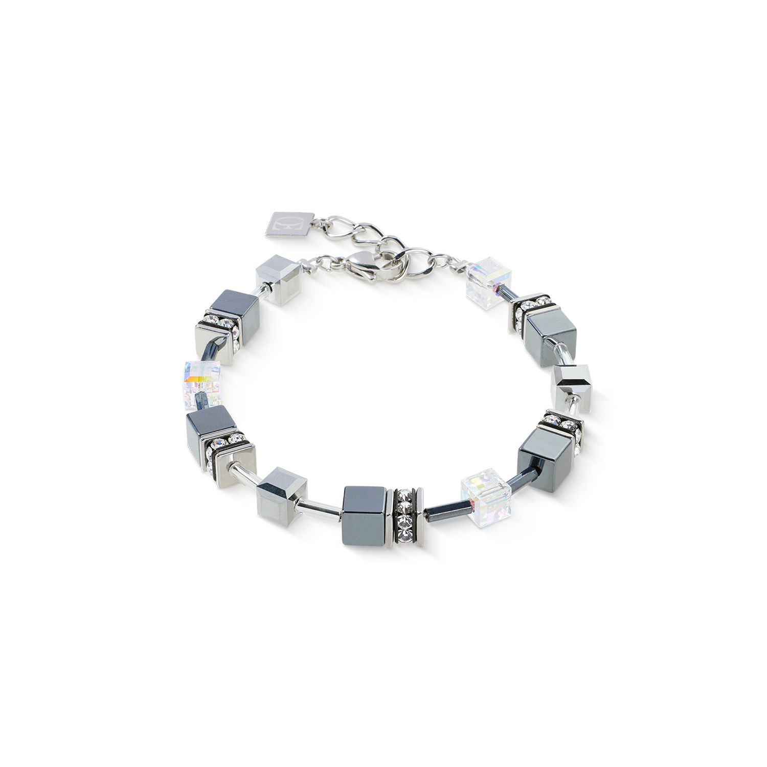 GeoCUBE® bracelet platinum