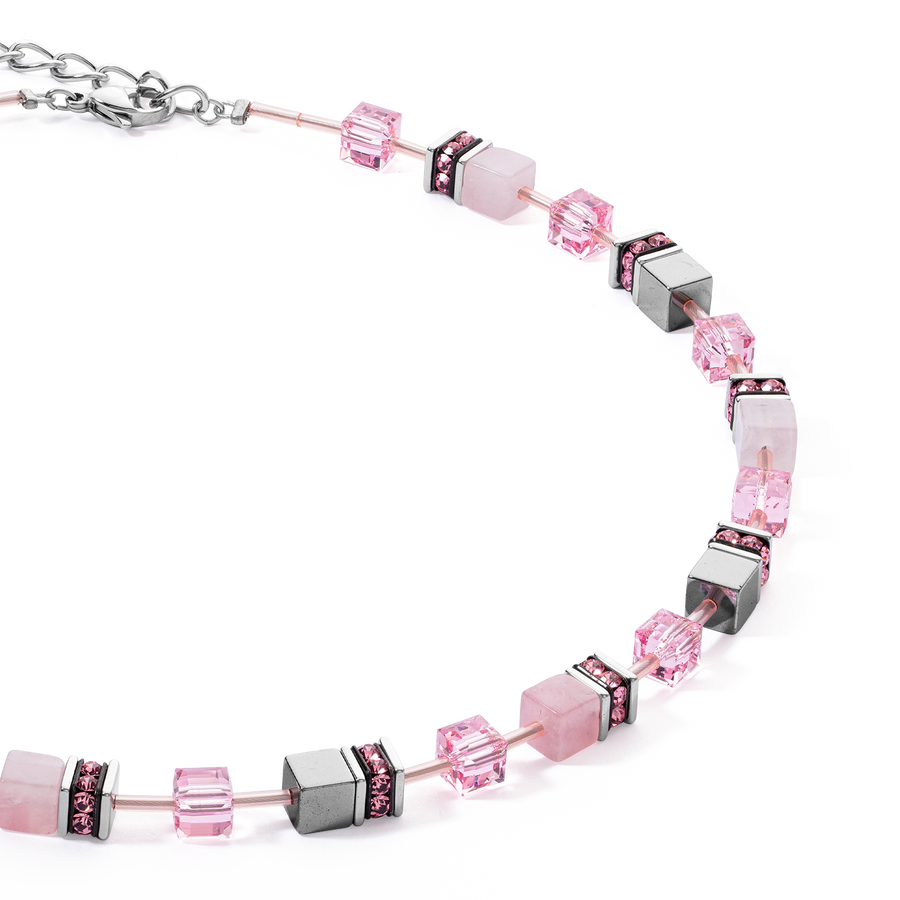 GeoCUBE® Iconic Precious necklace rose