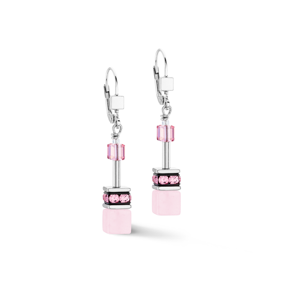 GeoCUBE® Iconic Precious earrings rose