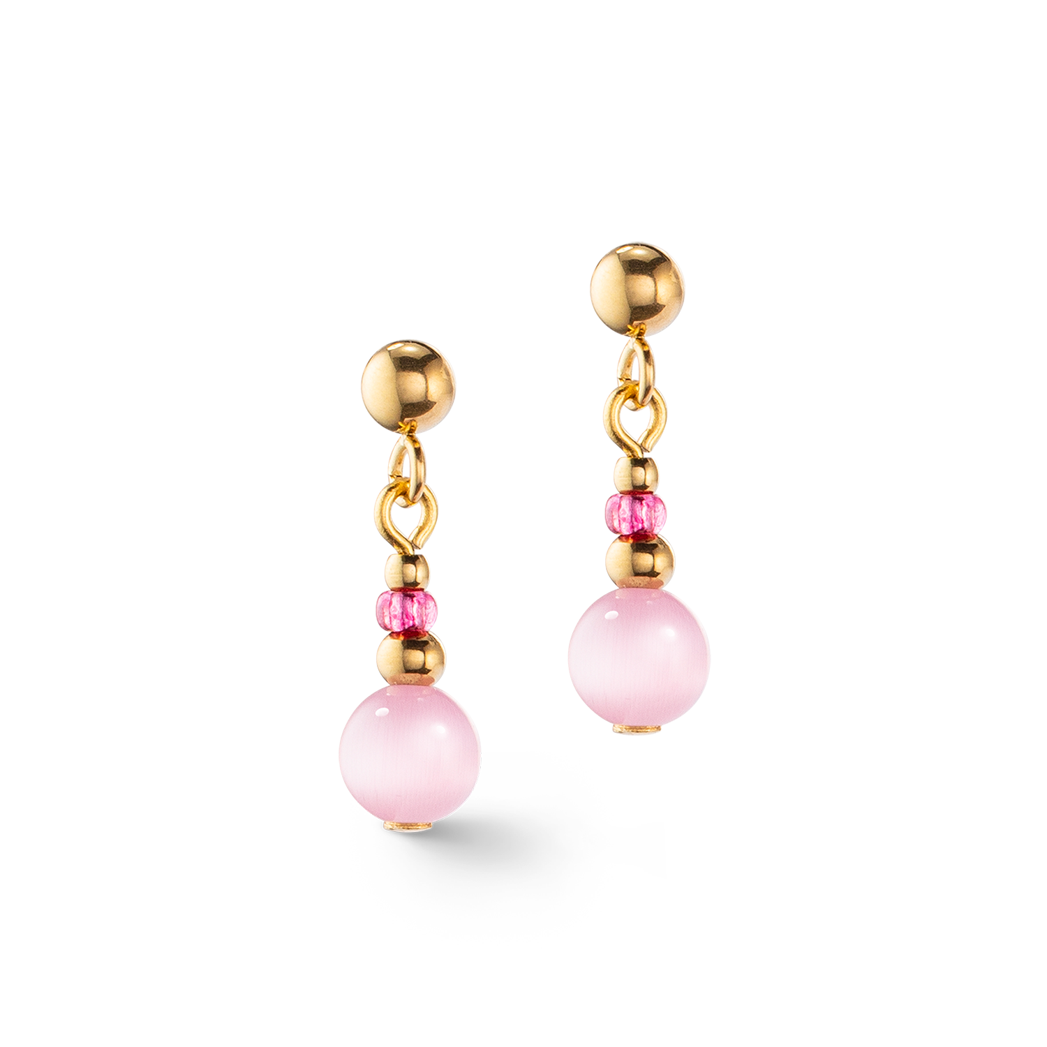 Candy Spheres earrings pink