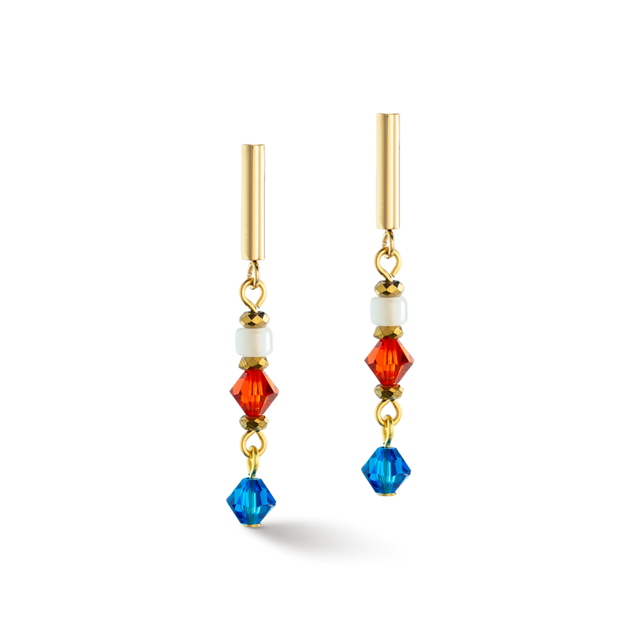 Princess Shape Mix earrings dopamine