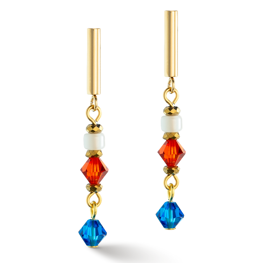 Princess Shape Mix earrings dopamine