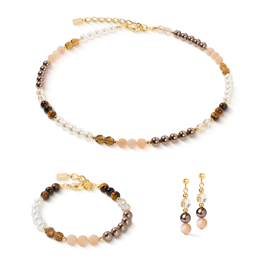Bracelet Precious Elysia gold-brown